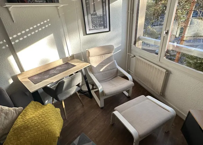 Elegant A Avec Parking Апартаменты Сержи